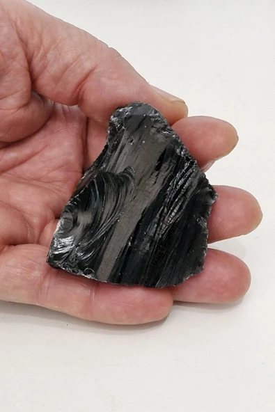 Siyah Obsidyen Doğal Kütle SO-8 ürün görseli 1