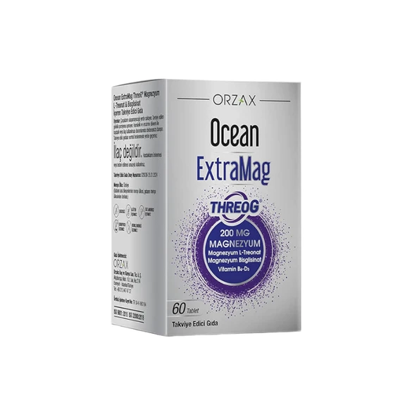 Ocean Extramag Threog 200 mg 60 Tablet ürün görseli 1