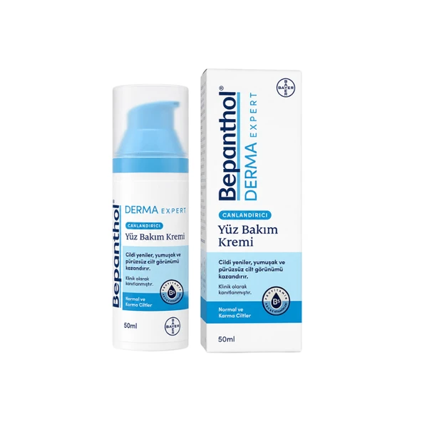 Bepanthol Derma Expert Canlandırıcı Yüz Bakım Kremi 50 ml ürün görseli 1