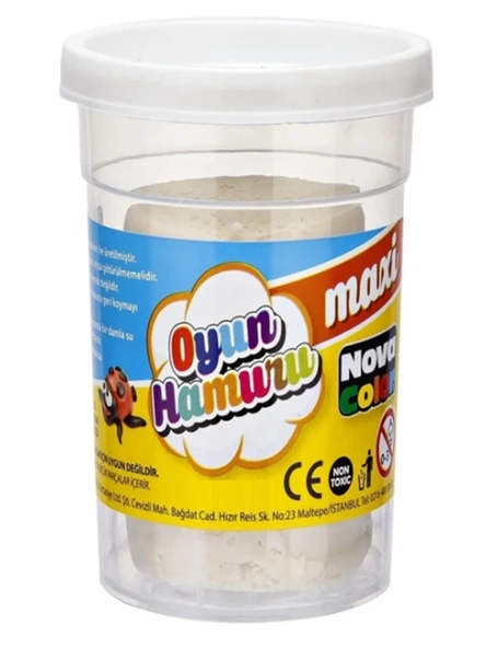 Nova Color Oyun Hamuru 100Gr Krem - 2 adet ürün görseli 1