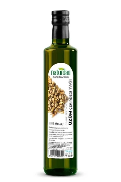 Üzüm Çekirdeği Yağı 250 ml ürün görseli 1