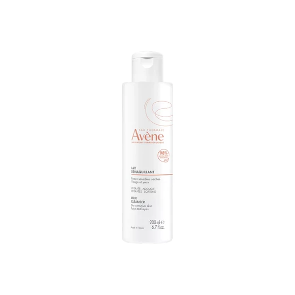 Avene Kuru ve Hassas Ciltler İçin Temizleyici Süt 200 ml ürün görseli 1