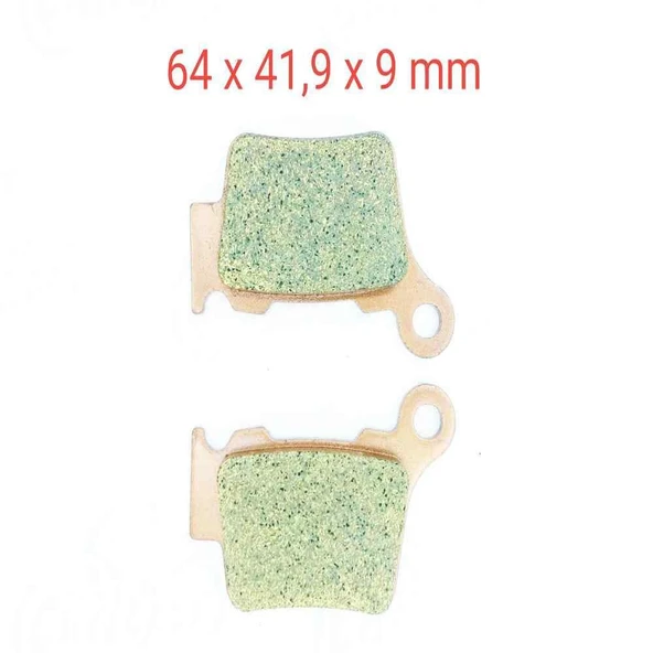 Arka Fren Disk Balatası Fa368 Ktm Exc125-250-530 ürün görseli 1