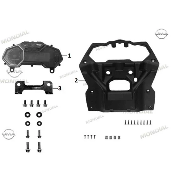Rx1 Enduro Km Tablası Orj ürün görseli 1