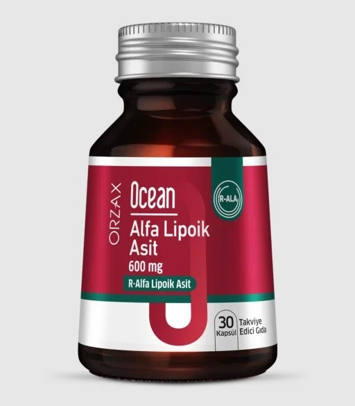 Ocean Alfa Lipoik Asit 600 mg 30 Tablet ürün görseli 1