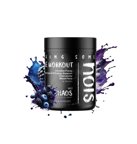 Nois Pre Workout Chaos Amino Asit 300G 28 Servis Yaban Mersini & Böğürtlen Aromalı ürün görseli 1