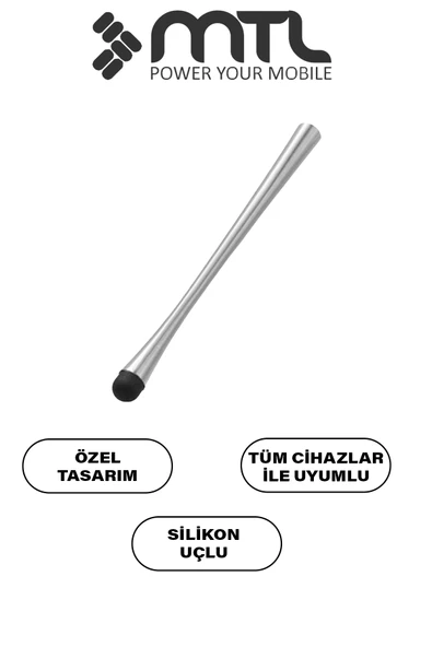 Dokunmatik Tablet Kalemi Universal Silikon Uçlu Tablet Telefon Kalemi Çizim Not Alma MT9108 ürün görseli 1