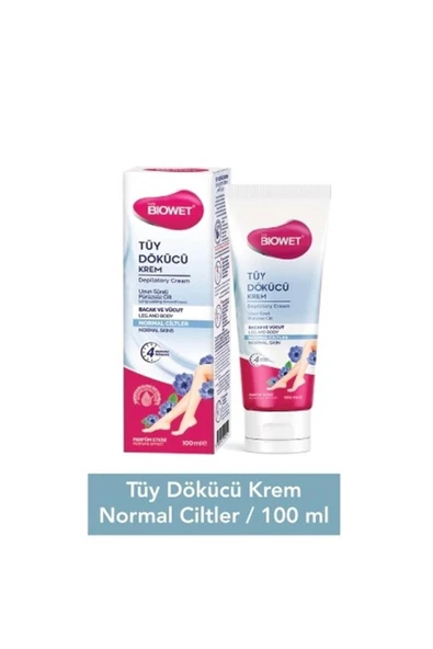 BIOWET TÜY DÖKÜCÜ KREM NORMAL CİLTLER 100 ML ürün görseli 1