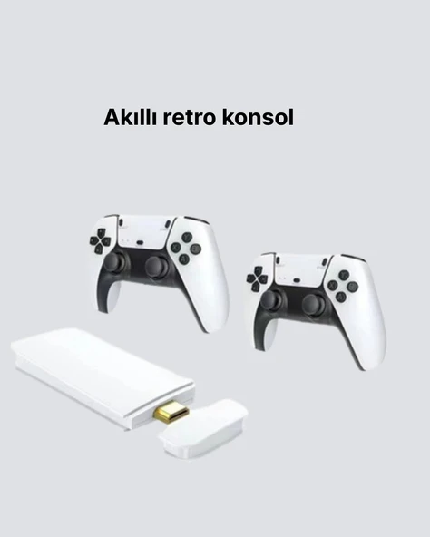 3D ve 4K Görüntü Kaliteli Çok lu Retro Oyun Konsolu - Resim 5