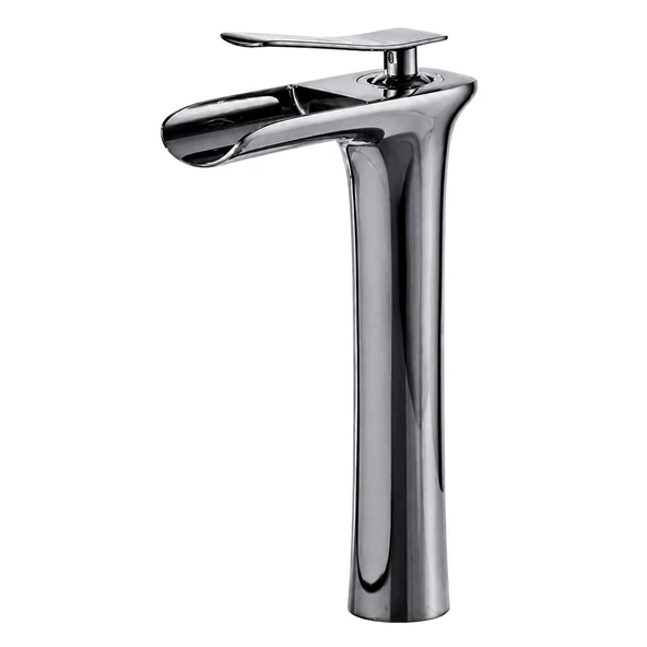 EDGE UZUN LAVABO BATARYASI PARLAK PARLAK-FÜME ürün görseli 1