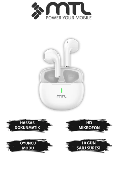 TWS Kablosuz Bluetooth Kulaklık Şık ve Hafif Tasarım Yüksek Ses Kalitesi Hassas Dokunmatik Kontrol ürün görseli 1