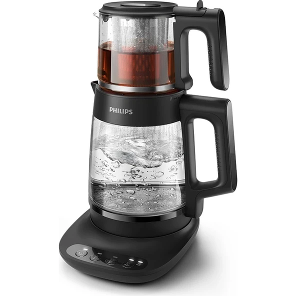 Philips 5000 Serisi Çay Makinesi, 2.2 Litre, 1900W, Çay ve Mama Suyu hazırlama, HD7360/00 ürün görseli 1