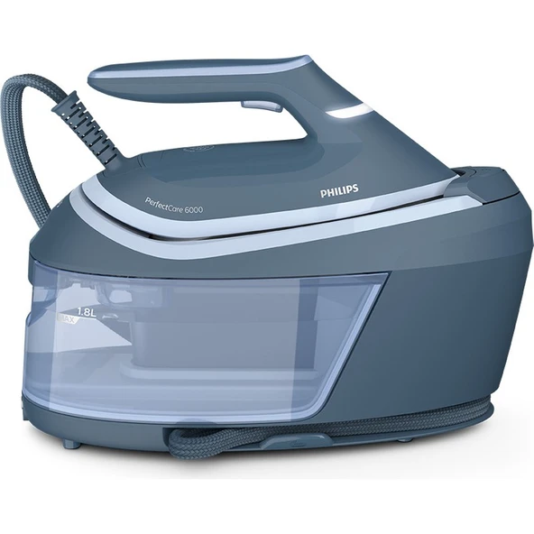 Philips PSG6042/20 6000 Serisi Perfectcare Buhar Kazanlı Ütü, Güçlü Buhar, 1,8 L Çıkarılabilir Su Haznesi, Sıfır Yanık Riski, SteamGlide, ürün görseli 1