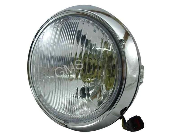 Yamaha Ybr Uyumlu Far Yuvarlak 2006-08 A Kalite ürün görseli 1
