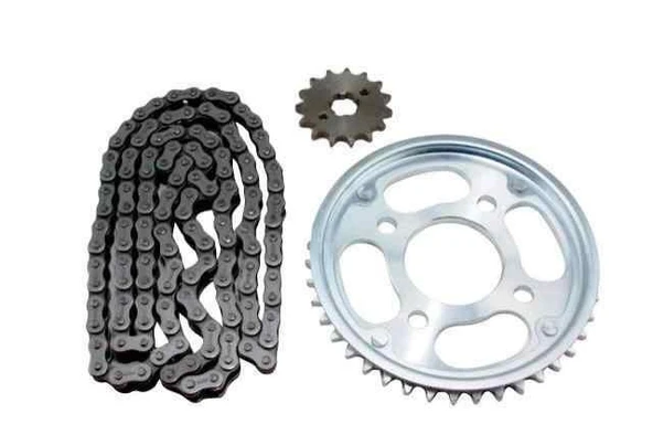 Honda Cbf 150 Ön-Arka Dişli Zincir Set Sfr 428H 128L 15-43T ürün görseli 1