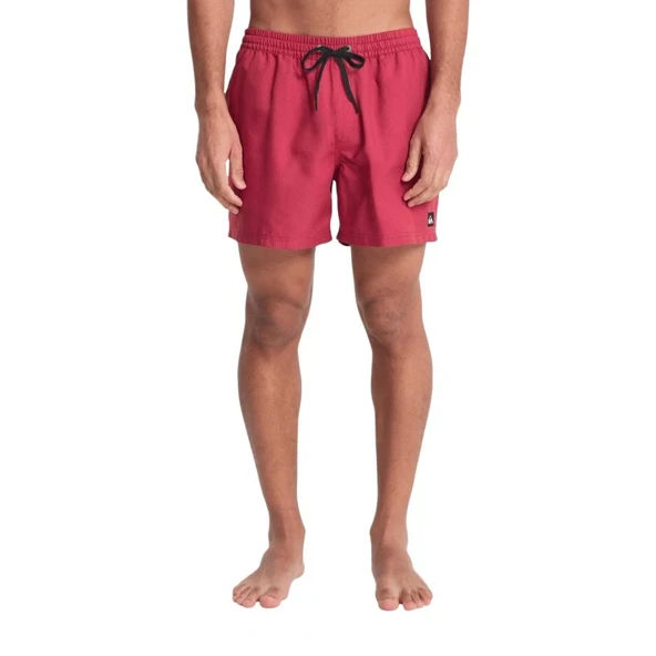 Quiksilver Deluxe 15 Erkek Kırmızı Volley Short Erkek Deniz Şortu EQYJV04101 ürün görseli 1