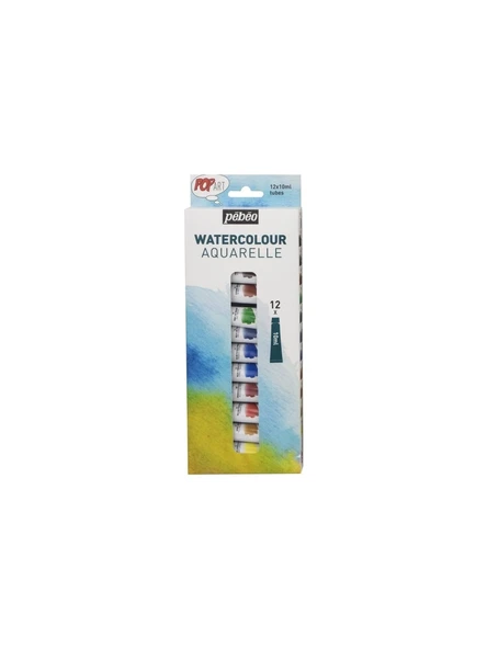 PEBEO POP ART SULU BOYA SET 12 TÜP 10ml ürün görseli 1