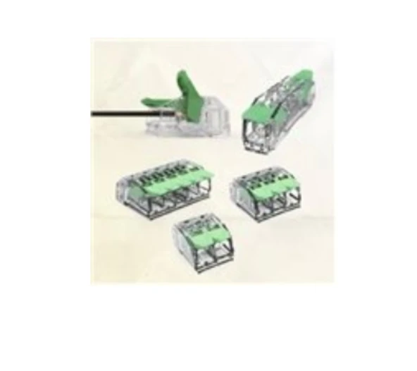 Molwex 029001 Tırnaklı Buat Klemensi 4 mm 1-Giriş 1-Çıkış - 60 Adet ürün görseli 1