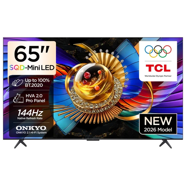 TCL 65Q7DPRO 4K SQD-MINI LED 65" 144HZ GOOGLE TV ürün görseli 1
