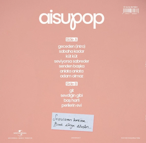 Aisu Aisupop - Plak - Resim 2