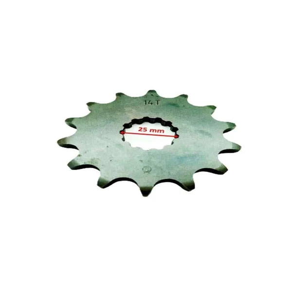 Yamaha Uyumlu R25 Mt-25 Ön Dişli 520-14T İç 25X13 Tırnak Öm ürün görseli 1