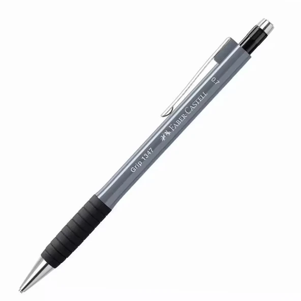 Faber-Castell Versatil Kalem Grip 1347 2022 0.7 MM Gri ürün görseli 1