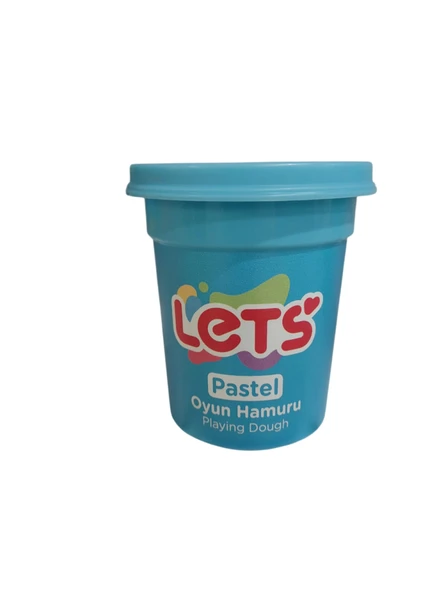 Lets Oyun Hamuru Tek Renk Pastel Mavi 110 G ürün görseli 1