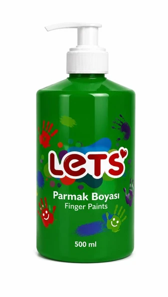 LETS AKRILIK BOYA 500 ML YESIL L5307 ürün görseli 1