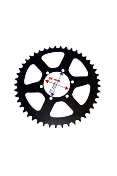 Rx3 Evo Arka Dişli 520-45T İç 68X6 Delikli Öm ürün görseli 1