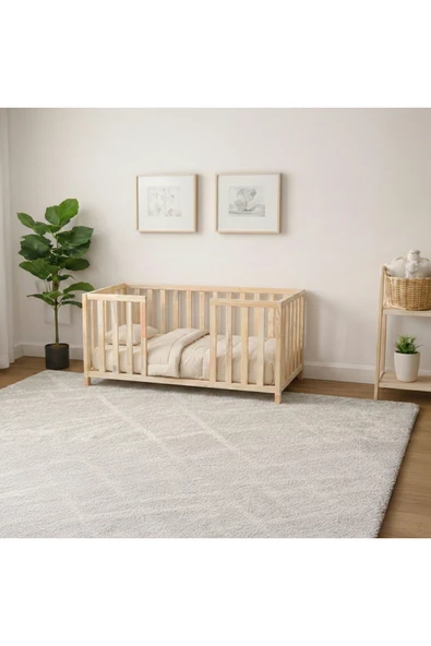terra ws Montessori Karyola Yatak Doğal Çam Ağacı – Ayaklı Ahşap Bebek & Çocuk Yatağı | Atlas Serisi ürün görseli 1