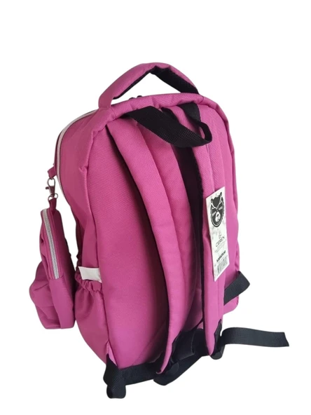 B&D Kangroo Sırt Çantası Pembe - Resim 4