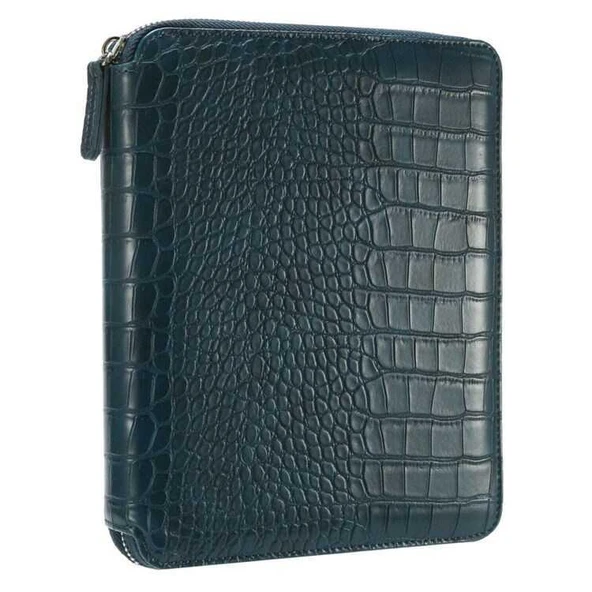 Vj croco zipperfolder organizerdef 14,8x21 laciver ürün görseli 1
