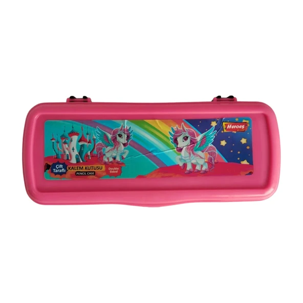 Bu-Bu Plastik Kalem Kutu 2li (413) BUBU-KL0001 - Resim 4