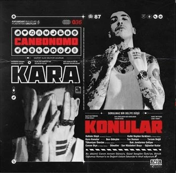 Can Bonomo Kara Konular - Plak ürün görseli 1