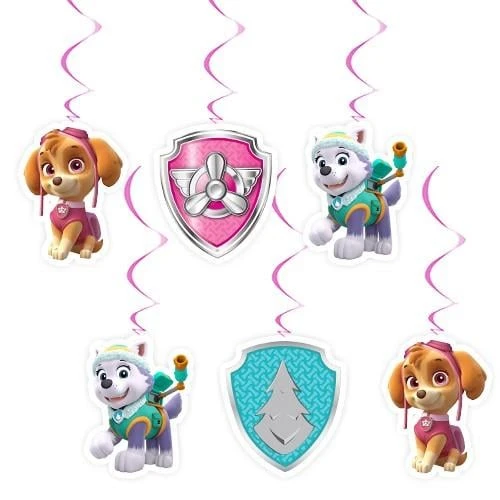 Asmalı tavan sarkıt süsü 6 lı PAW PATROL SKY ürün görseli 1