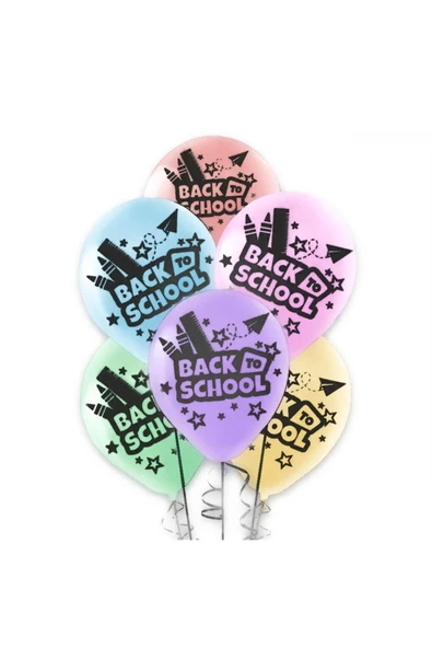 Balon Okulda İlk Günüm-Back tMakaron Çift Tara.6lı ürün görseli 1