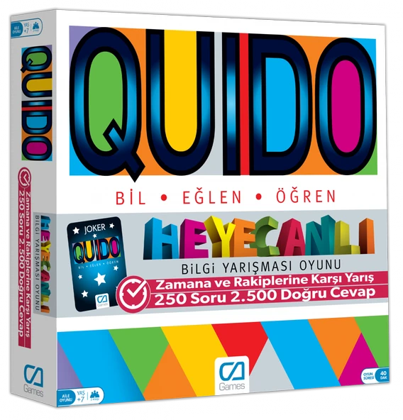 Ca Games Quıdo Board Game Caoyn-5046 ürün görseli 1