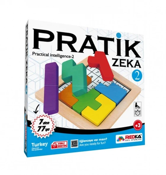 Redka Akıl Oyunu Pratık Zeka 2 RD5136 ürün görseli 1