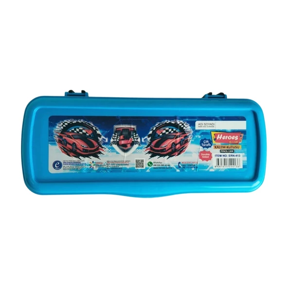 Bu-Bu Plastik Kalem Kutu 2li (413) BUBU-KL0001 - Resim 2