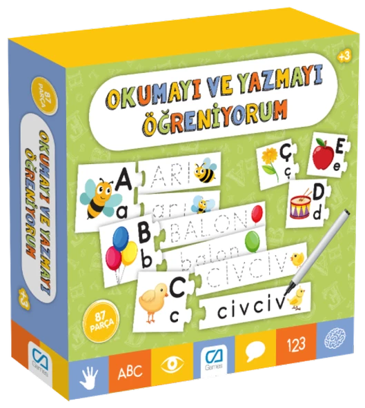 Ca Games Okumayı Ve Yazmayı Öğreniyorum Caegt-5127 ürün görseli 1