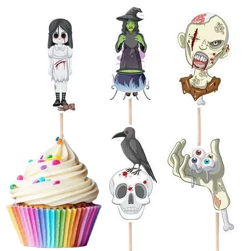 Kürdan Korkunç Halloween 10'lu Şekilli Kürdan ürün görseli 1