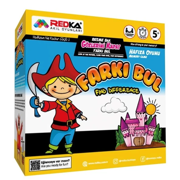 Redka Farkını Bul Oyunu ürün görseli 1