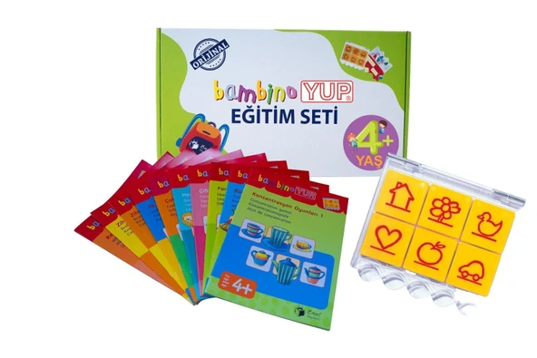 YENİ Bambino yup 4+seti (10 Kitapçık+Kontrol Kut) ürün görseli 1