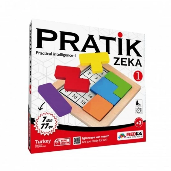 Redka Akıl Oyunu Pratık Zeka 1 RD5313 ürün görseli 1