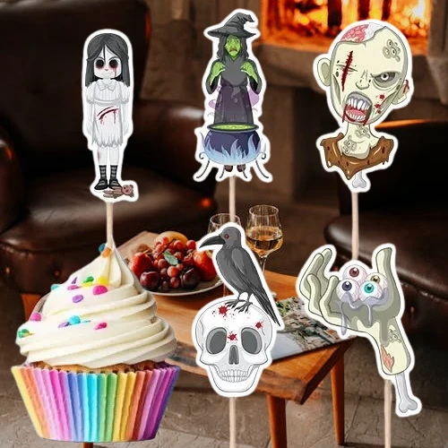 Kürdan Korkunç Halloween 10'lu Şekilli Kürdan - Resim 4