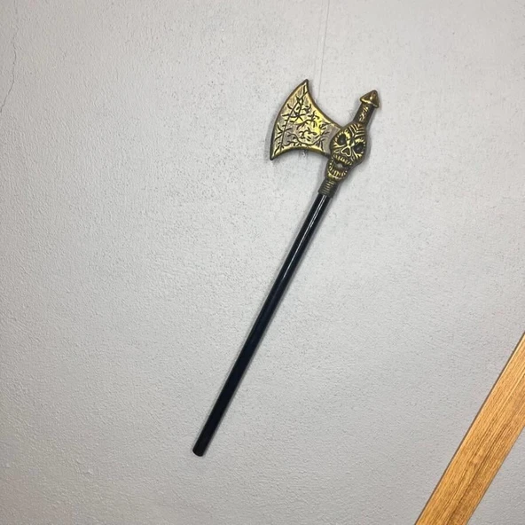 Halloween Çubuklu Eskitme Balta 55 Cm - Resim 2