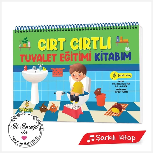 Yükselen zeka Cırt Cırtlı Tuvalet Eğitimi Kitabım ürün görseli 1