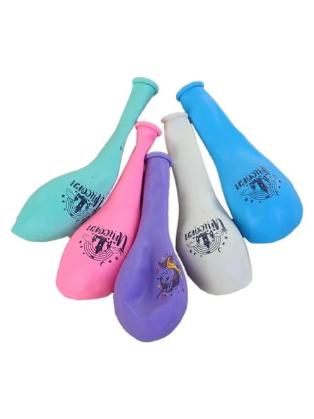 Balon unicorn lisanslı 8 li paket - Resim 2