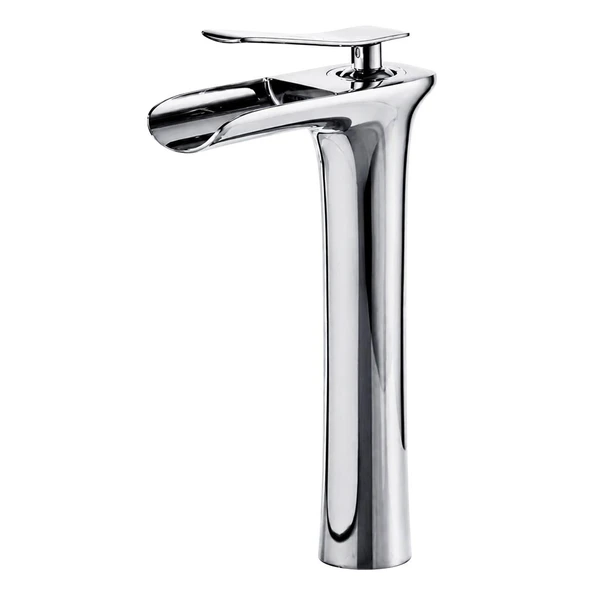 EDGE UZUN LAVABO BATARYASI PARLAK KROM ürün görseli 1