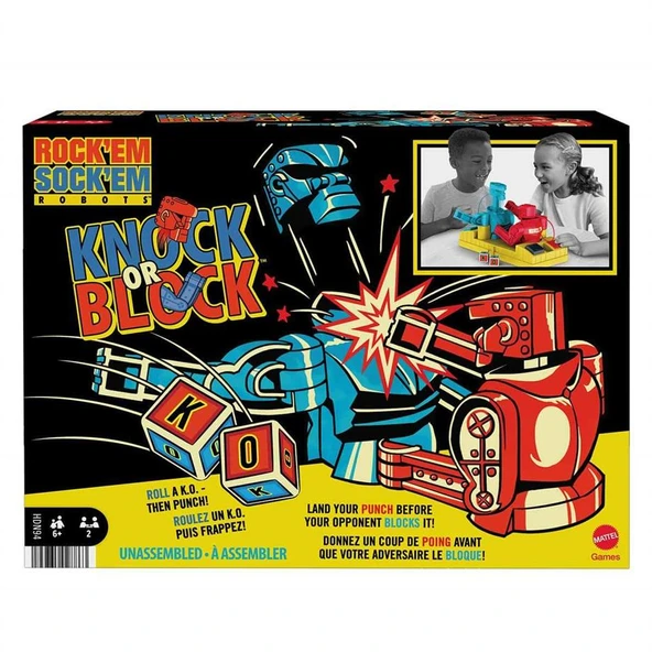 Mattel games Rock-Em Sock-Em ürün görseli 1